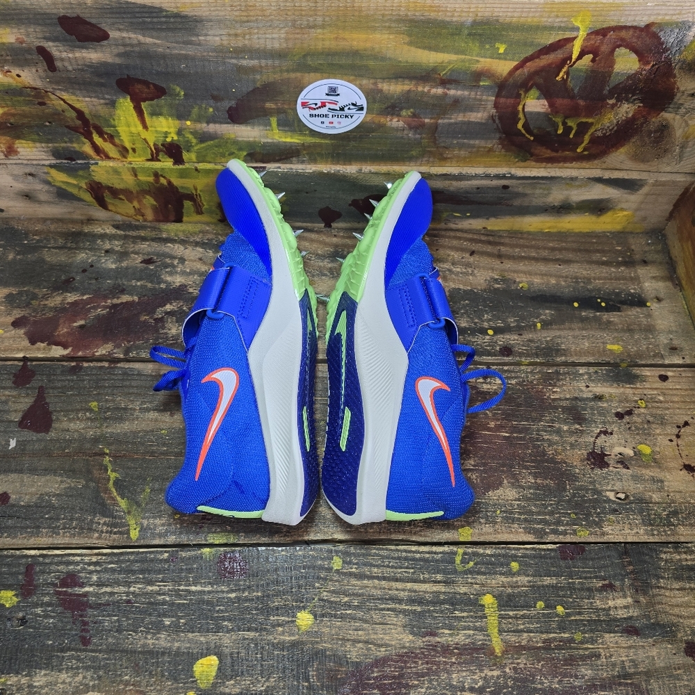 Nike Zoom Rival Jump‎ Men's Size 9.5 Track Shoes Spikes Blue DR2756-400 New - Picture 5 of 8